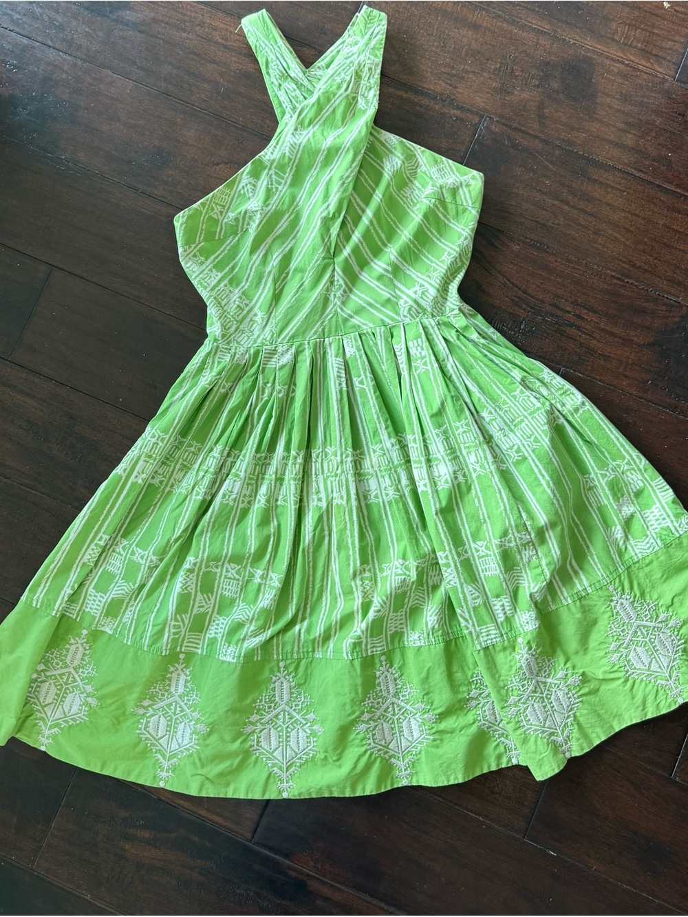 Green Embroidered Plenty by Tracy Reese size 4